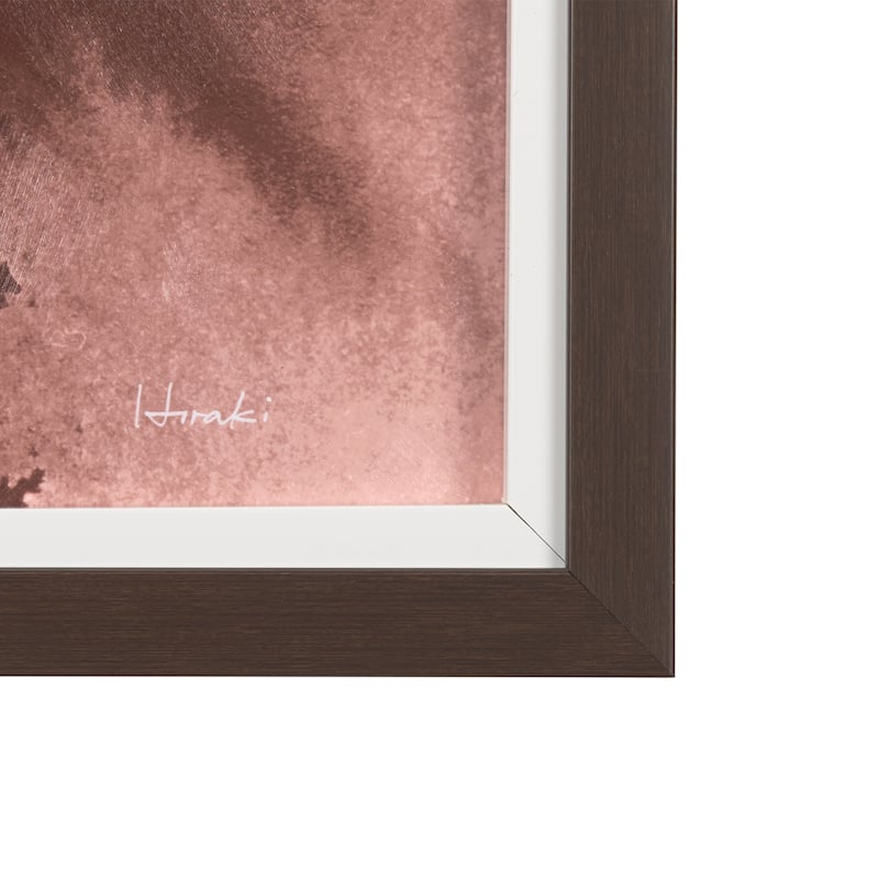 Sienna Silhouette II Framed Art Print