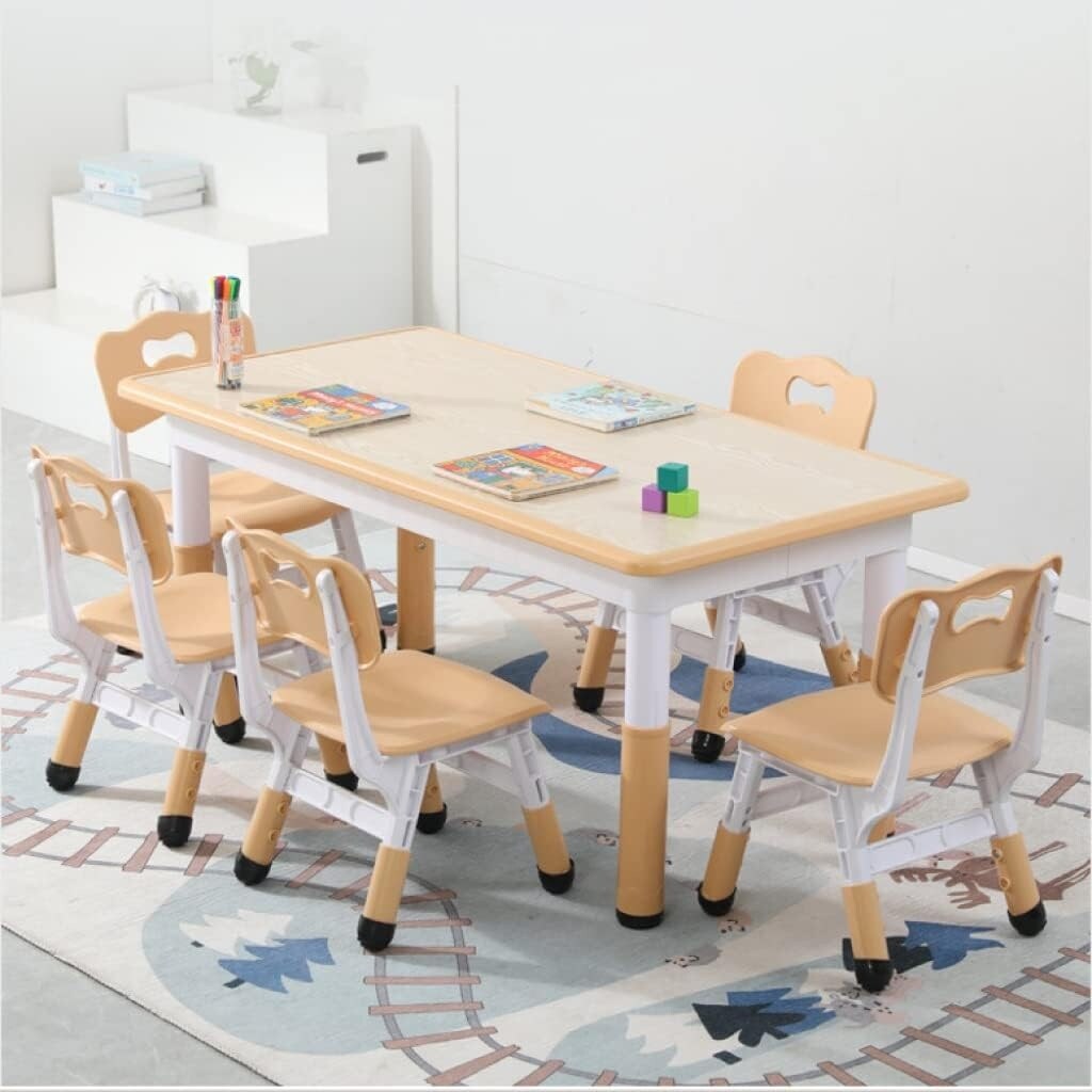 Kids table store and 6 chairs
