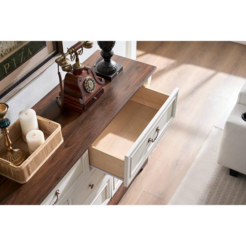 Rustic Rustic Chest of 8 Drawer Dresser Chest