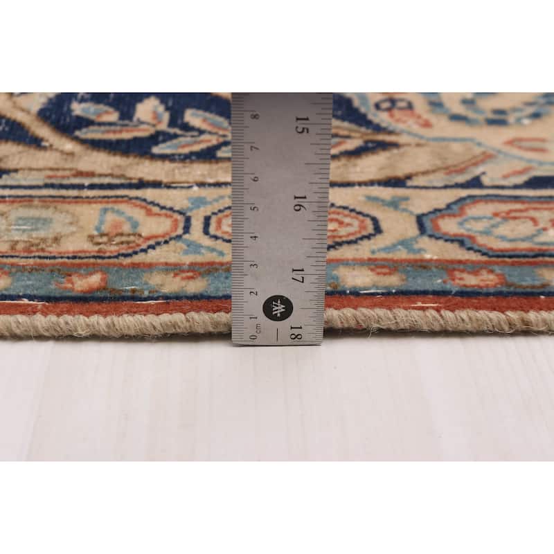 ECARPETGALLERY Hand-knotted Antalya Vintage Dark Copper Wool Rug - 9'9 x 13'0