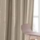 preview thumbnail 42 of 70, Exclusive Fabrics Single Ruched Faux Solid Taffeta Curtain (1 Panel)