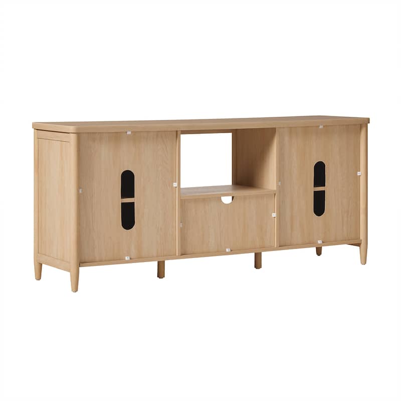 Middlebrook Scandinavian Reeded 58-inch TV Stand with Storage