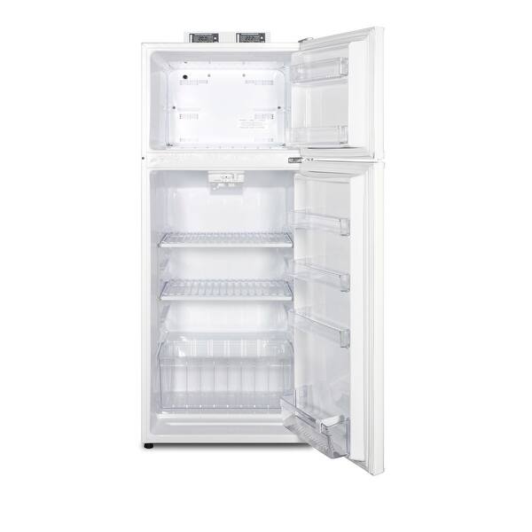 Shop Summit Bkrf1118 24 Wide 10 3 Cu Ft Top Mount Refrigerator