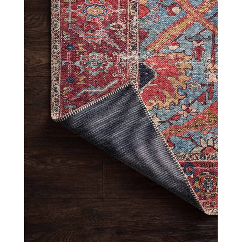 Alexander Home Tremezzina Printed Boho Iron-rod Distressed Rug