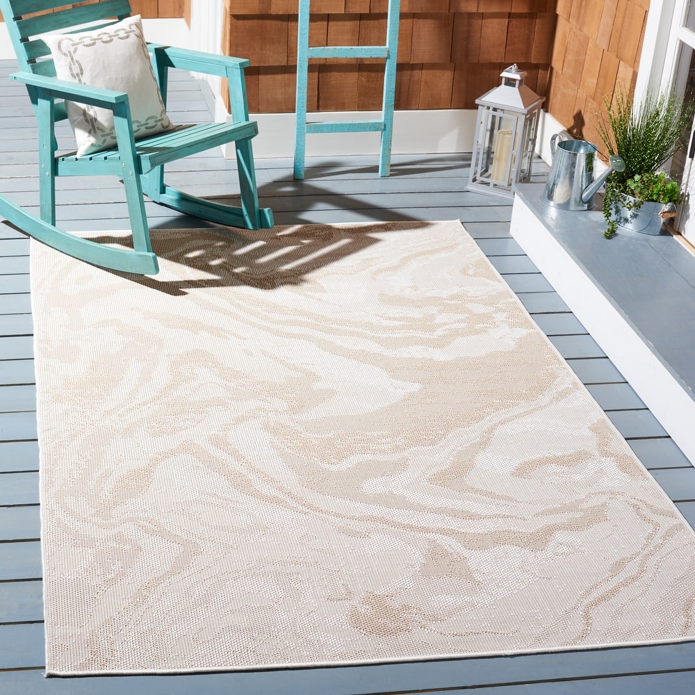 Martha Stewart by SAFAVIEH Washable Lyan Indoor/ Outdoor Waterproof Rug