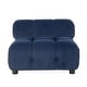 preview thumbnail 10 of 38, Hennepin Velvet 3 Seater Modular Tufted Sofa by Christopher Knight Home