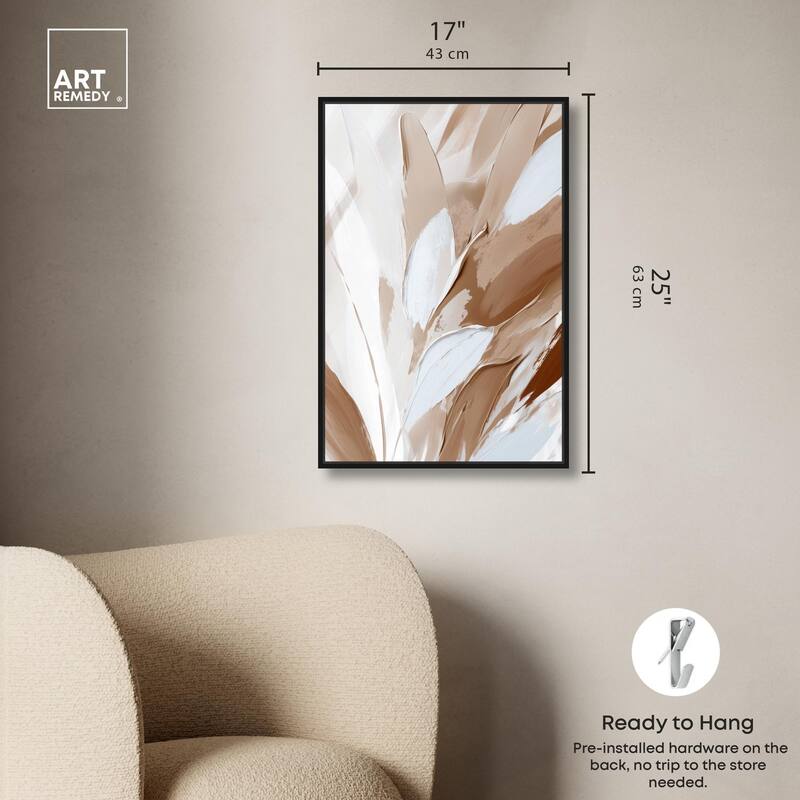 Fawn and Frost II Canvas by Art Remedy