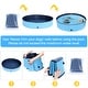 preview thumbnail 2 of 3, Foldable Dog Pool for Small Large Dogs, 63"x 12"Portable