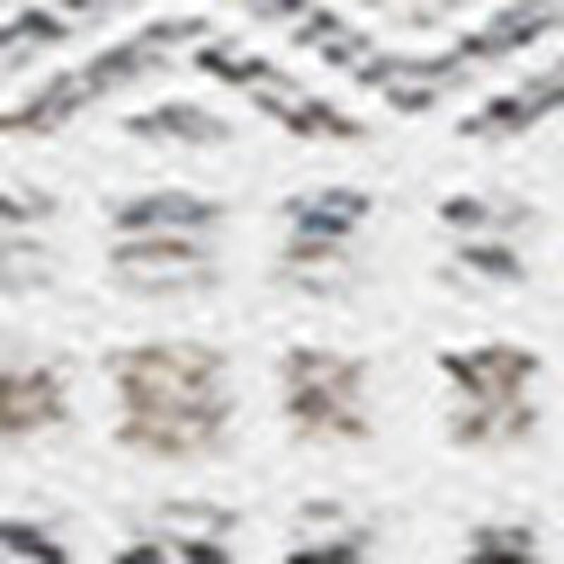 HomeRoots Striped Modern Rectangle Area Rug