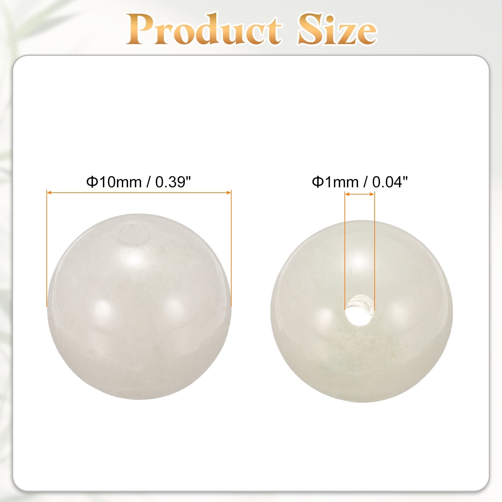 Natural Stone Beads Round Loose Bead