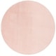 preview thumbnail 89 of 111, SAFAVIEH Loft Cassie Contemporary Machine Washable Rug 6' Round - Peach - Round