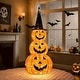 preview thumbnail 5 of 8, Costway 5 FT Lighted Halloween Decorations Collapsible Stacked