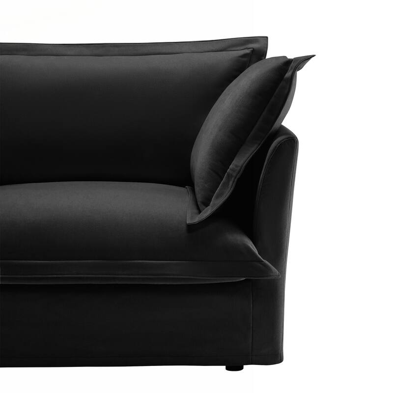 Comfortable Detachable-Covered 2-Seat Sofa for Small Spaces, Stylish and Versatile