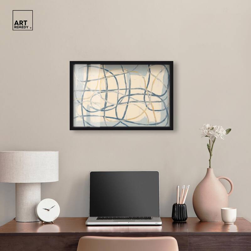 Unbroken Line I Shadowbox by Art Remedy