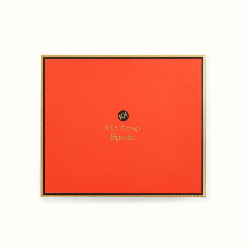 Kit Kemp for Spode Set of 2 Glassware Flow Wine Glasses - 11.8 Oz