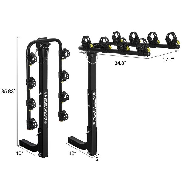 arksen hitch bike rack