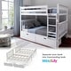 preview thumbnail 6 of 38, Max & Lily Full over Full Bunk Bed with Storage Drawers
