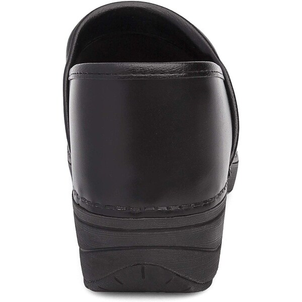 dansko black floral tooled