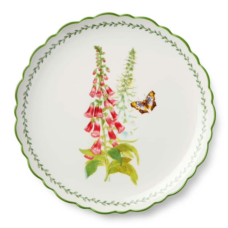 Certified International Mirabella 12.5" Round Platter - 12.50"L x 12.50"W x 1.25"H