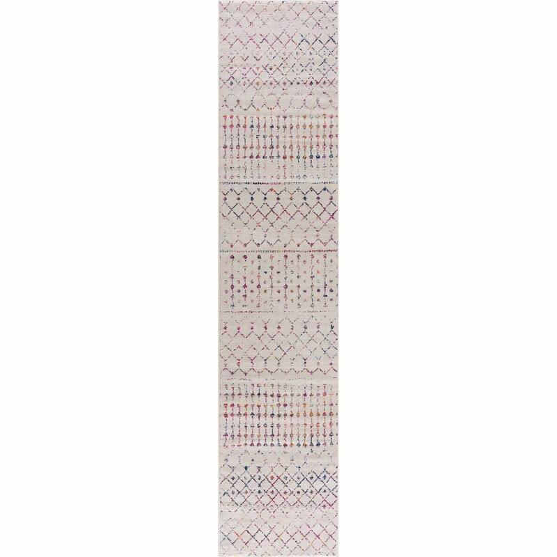 Tigris Tanu Moroccan Trellis Farmhouse Boho Area Rug
