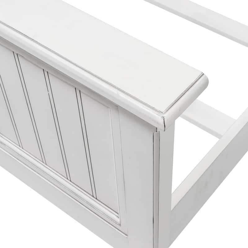 Monaco Solidwood Bed White