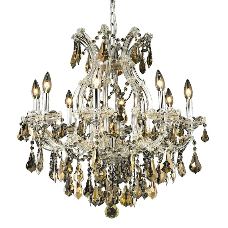 Fleur Illumination 9 light Chrome Chandelier