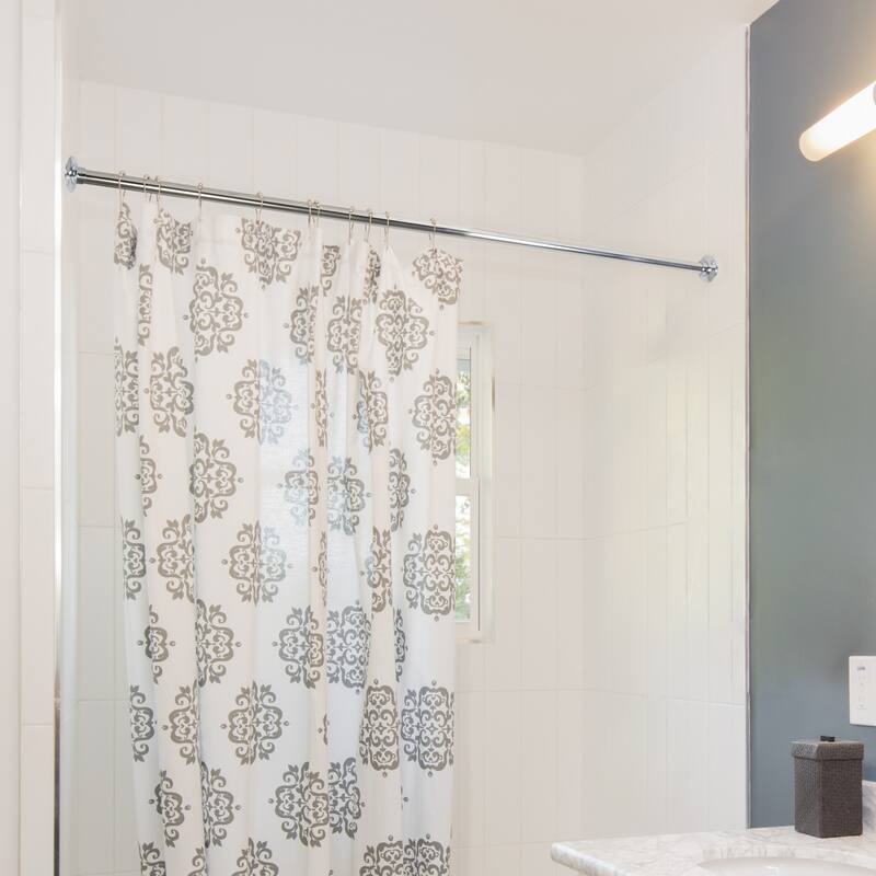 Design House 559146 72 in. Steel Shower Rod - pack of 5