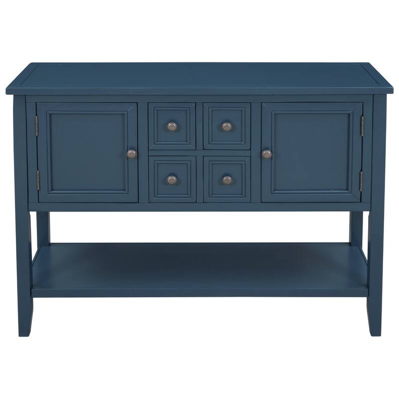 Buffet Sideboard Console Table with Bottom Shelf