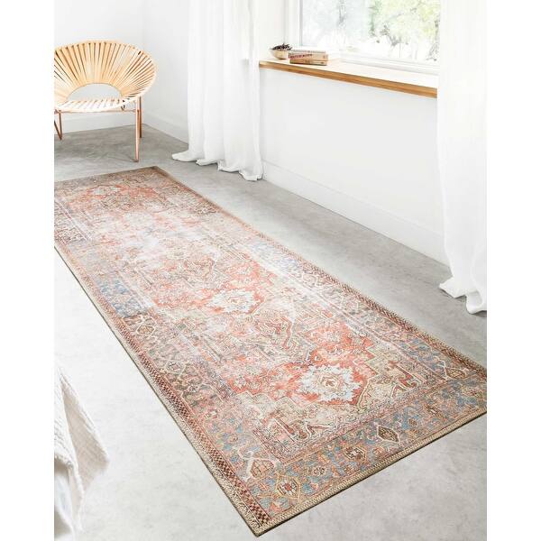 Shop Alexander Home Tremezzina Printed Bohemian Terracotta Sky