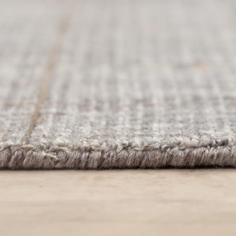 Alora Decor Chic Hand Loomed Abstract Lined Rug