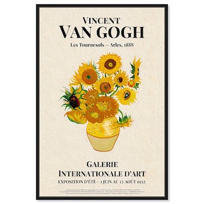 Sunflowers Canvas by Art Remedy