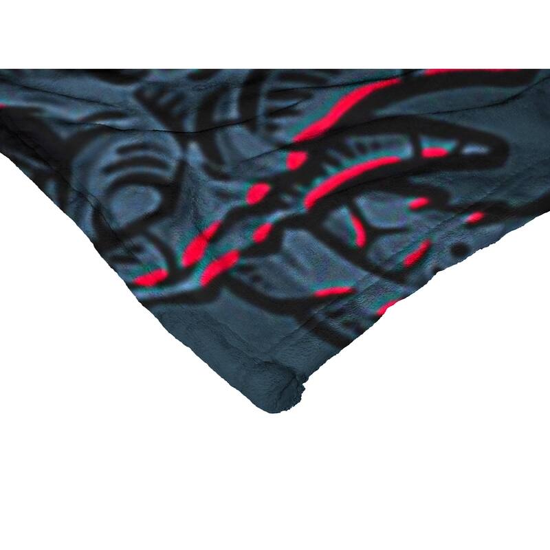 Dungeons and Dragons -Electric Dice Silk Touch Throw