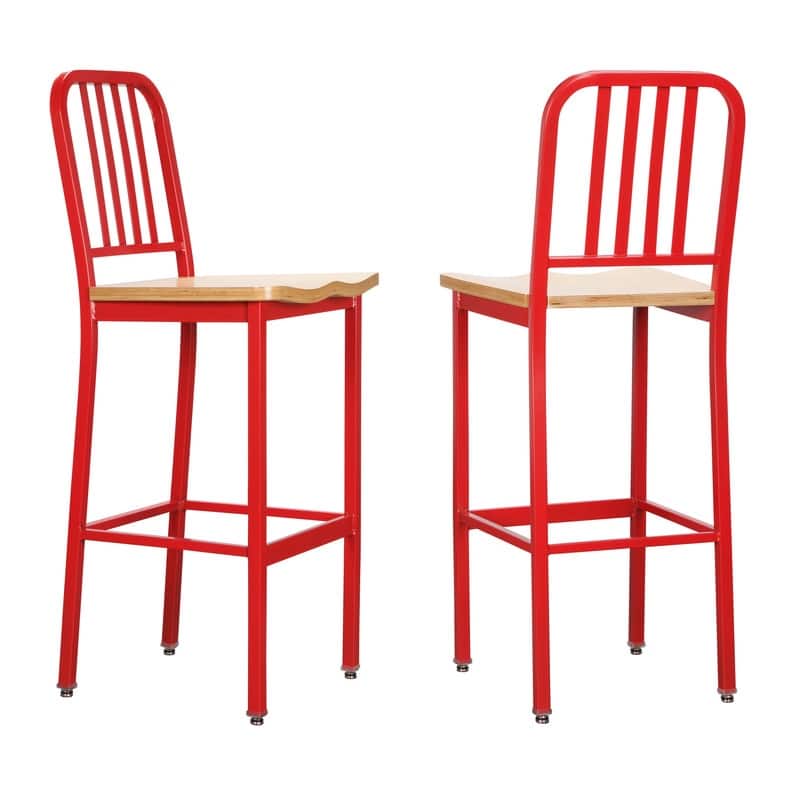 Crane Metal Barstool (Set of 2)