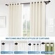 preview thumbnail 4 of 28, Modern Round Urn Adjustable Drapery Double Curtain Rod