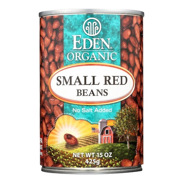 Eden Foods Small Red Beans Organic - Case of 12 - 15 oz.
