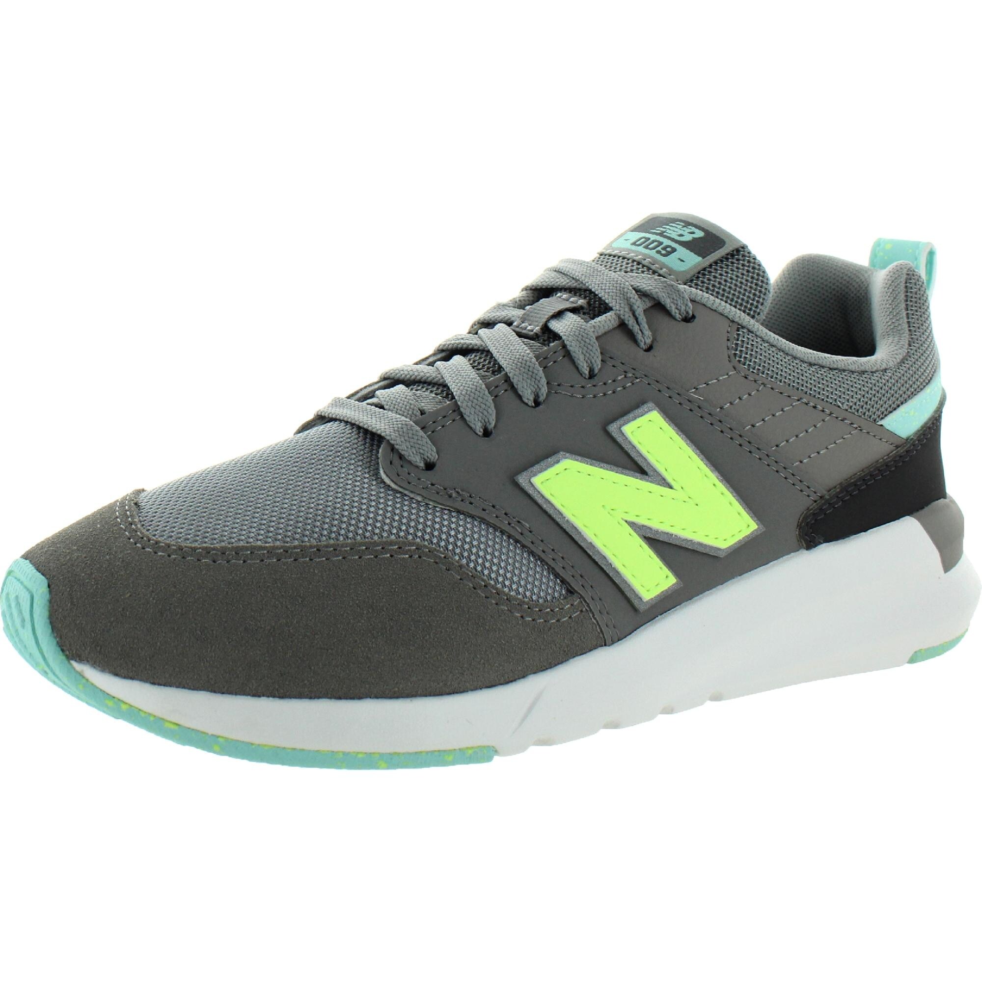 gray and lime green new balance