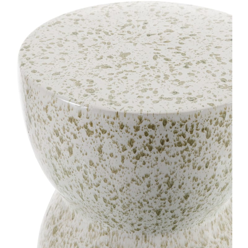 Livabliss Hourglass Modern Garden Stool