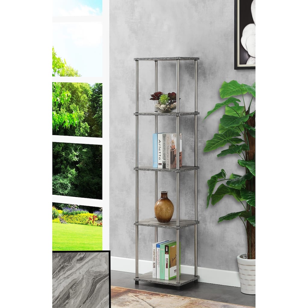 Convenience Concepts Designs2Go No Tools 5 Tier Tower