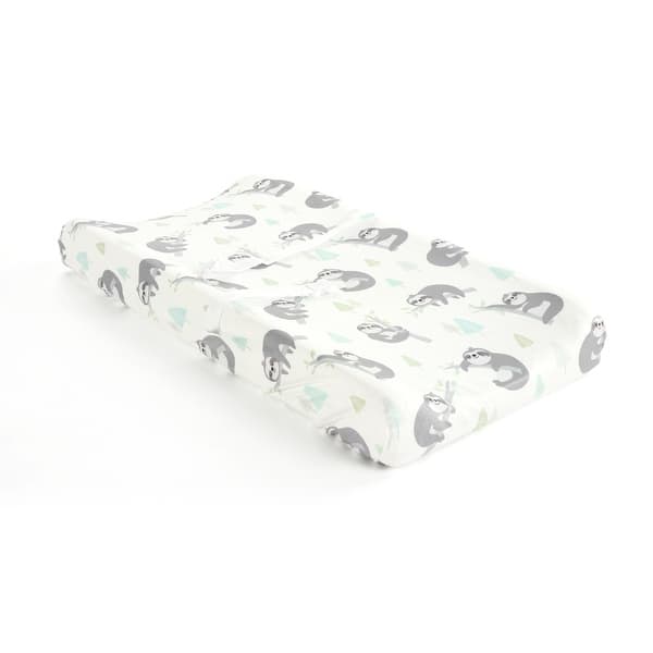 slide 2 of 2, Lush Decor Hygge Sloth Soft & Plush Changing Pad Cover - 32" x 16" x 5"