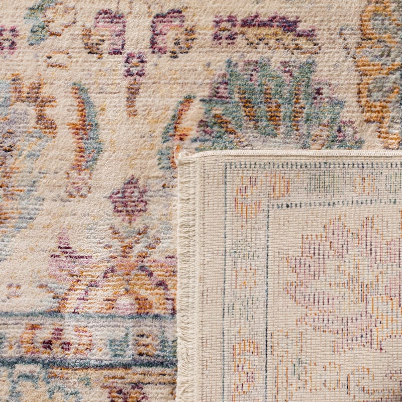 SAFAVIEH Illusion Brooke Vintage Boho Oriental Viscose Rug with