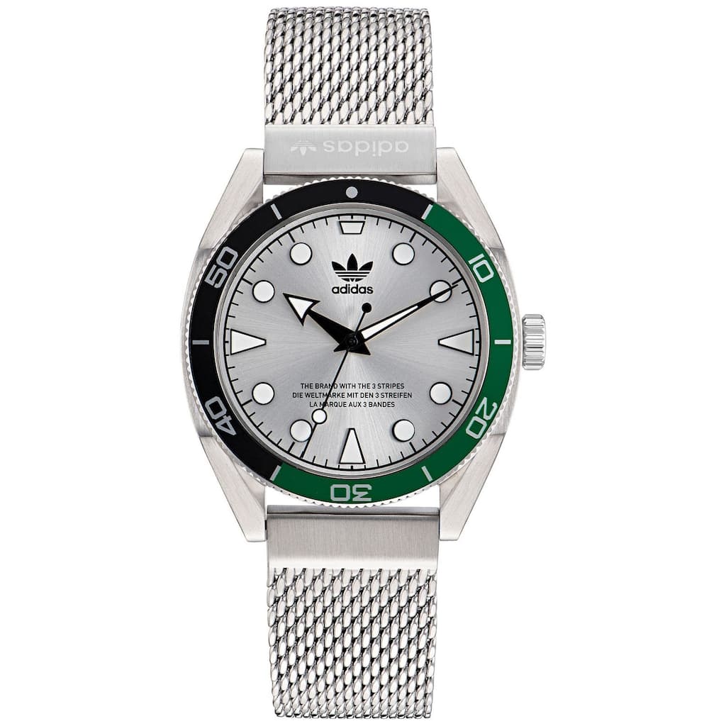 Adidas Men's Originals Fashion Edition Two Silver Dial Watch - AOFH22503 - 6 (36)