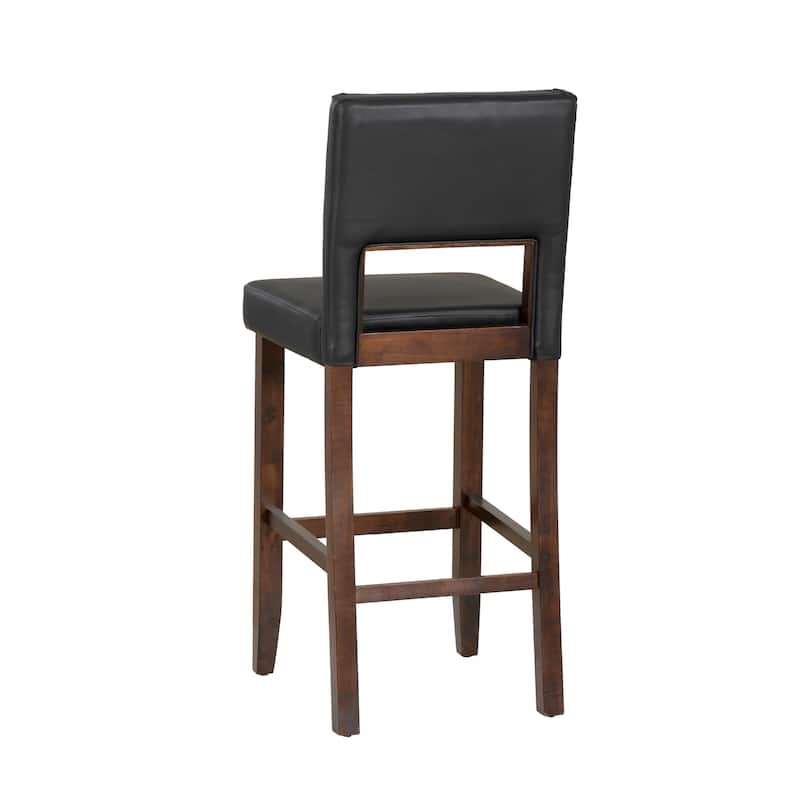Linon Warren Faux Bar Stool