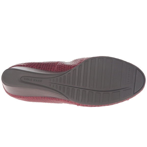 cole haan women's tali grand lace wedge 40 pump