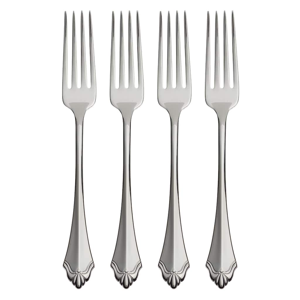 Oneida Kenwood Fine Flatware Dinner Forks, Set Of 4