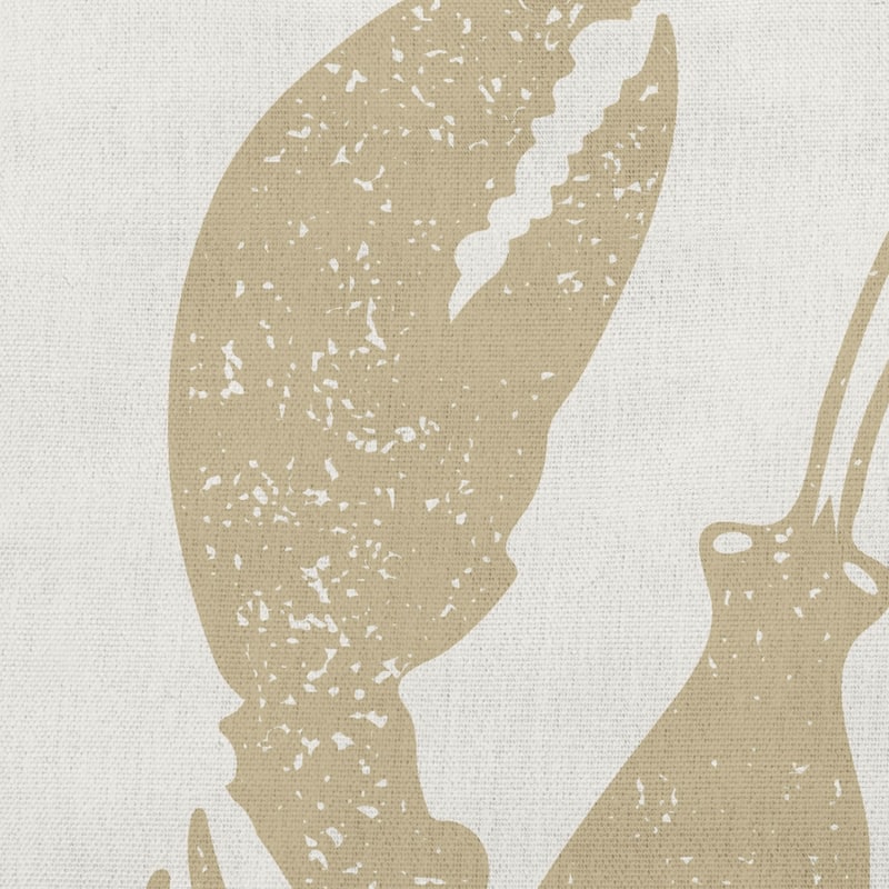 Lobster Nautical Indoor/Outdoor Throw Pillow