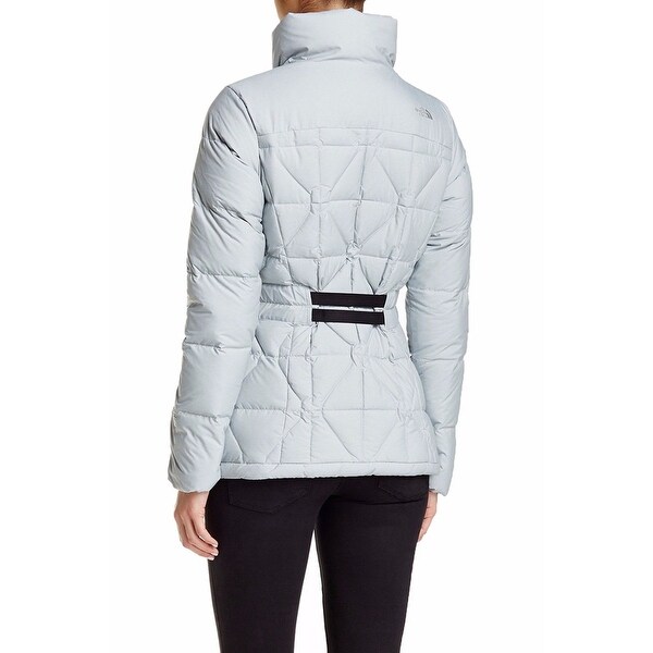 north face silver puffer jacket
