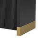 preview thumbnail 31 of 38, Curved Corner Design Wave Door Panel Cabinet