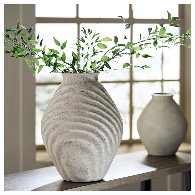 Signature Design by Ashley Hannela Vase - 13"W x 13"D x 17"H
