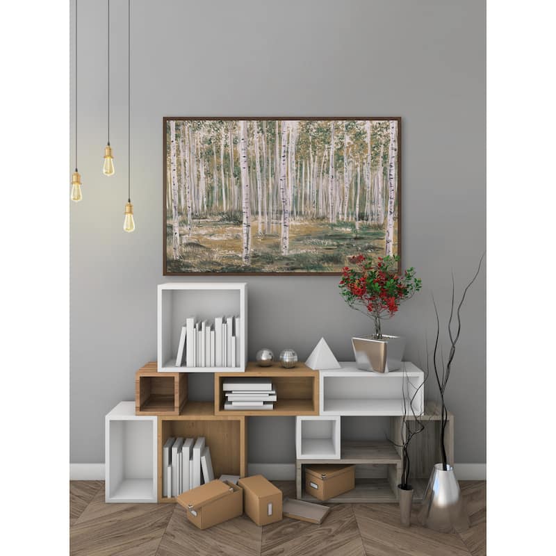 Lost in the Trees Floater Framed Print on Canvas