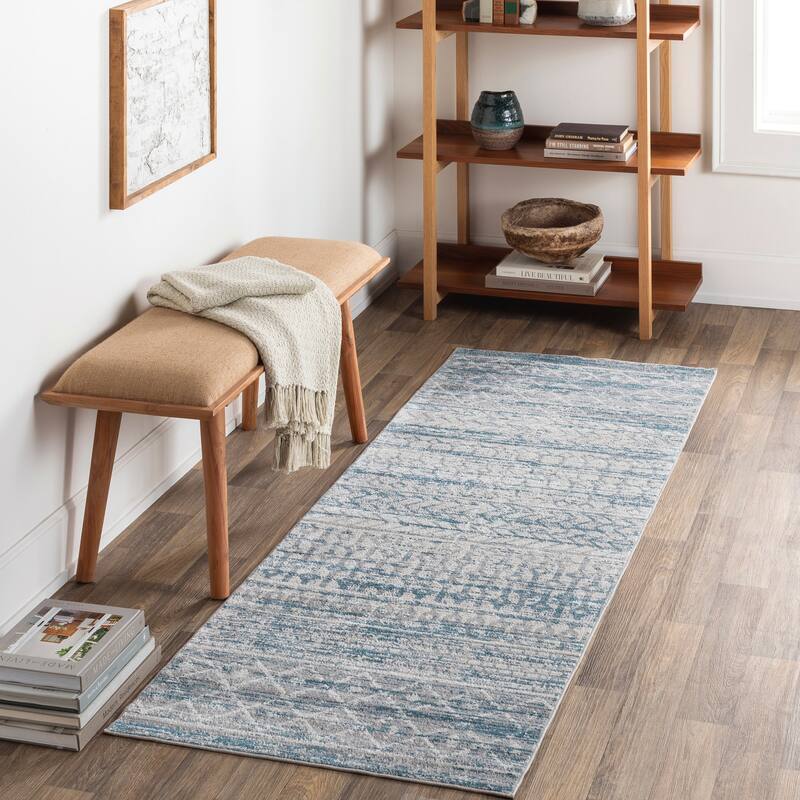 Livabliss Selene Global Boho Machine Washable Area Rug